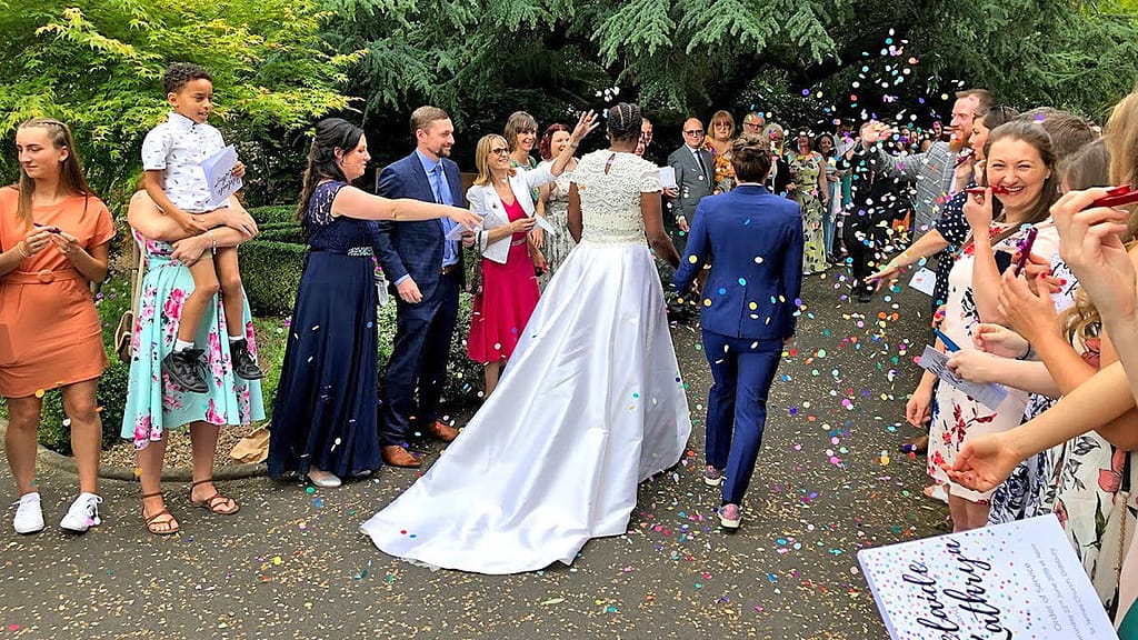 Same sex blessing at St James church